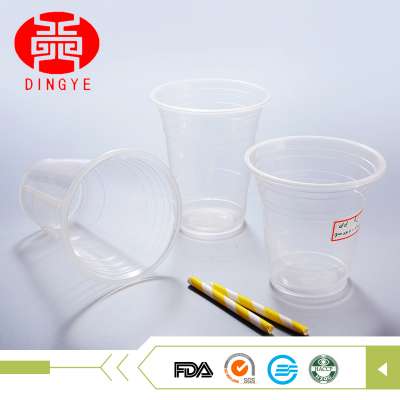 Food grade recycle safe disposable plastic 380ml reusable coffee cup for restaurant