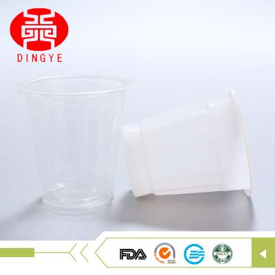 safety plastic PP water ice cream sundae cup with high quality