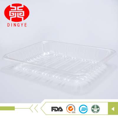 eco friendly APET packing plastic mushroom tray for supermarket