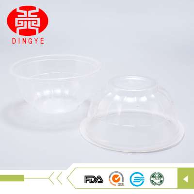 china factory wholesale soup disposable plastic pasta bowls with 400ml