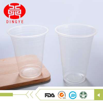 Clear big plastic vegetable take away disposable fruit salad cup with lid