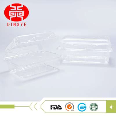 Disposable vegetable container plate plastic blister packaging for food