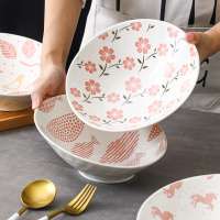 unique shape 450ml ceramic bowl for home and restaurant use good quality with best price